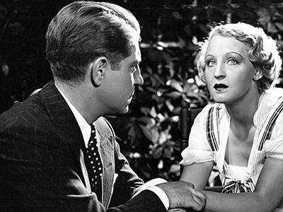 Jean Gabin et Brigitte Helm dans ADIEU LES BEAUX JOURS 