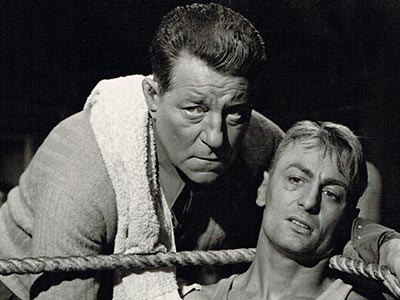 Jean Gabin et Roland Lesaffre dans L'AIR DE PARIS