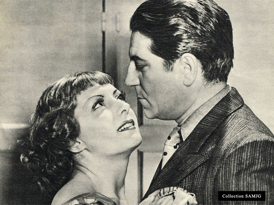 Jean Gabin et Viviane Romance dans LA BELLE ÉQUIPE réalisée par Julien Duvivier
