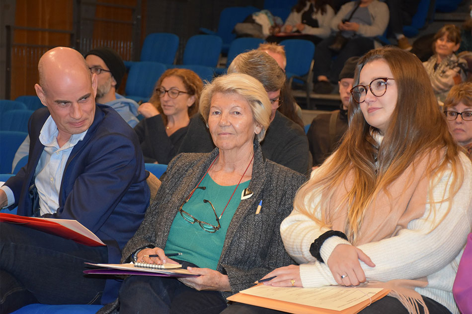 Le jury du festival présidé par Mme Claire Delannoy