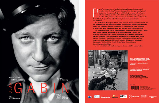 Livre Jean Gabin aux Éditions de la Martinière