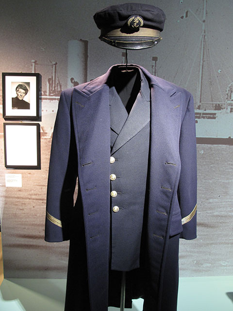 L'uniforme du second maître Jean Moncorgé dans les Forces Navales Françaises Libres