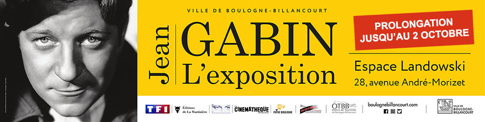 Jean Gabin, l'exposition du 9 mars au 3 octobre 2022 à Boulogne-Billancourt