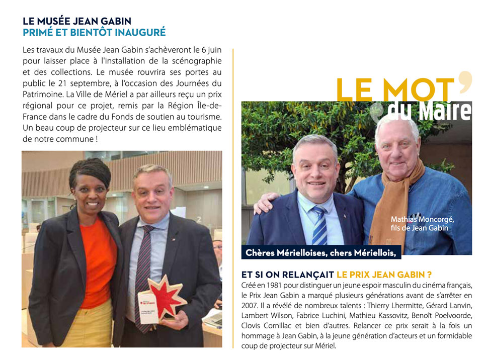 Réouverture du Musée Jean Gabin