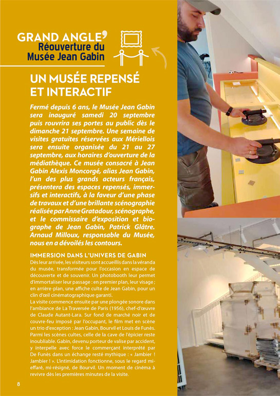 réouverture du Musée Jean Gabin