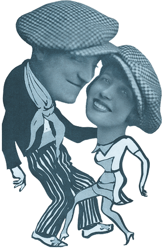 Jean et Mistinguett dans Paris qui tourne